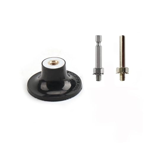 GYQIZSS 1/2/3 Zoll Roll Lock Schleifscheibenhalter Stützteller Schnellwechseladapter mit 2 Stück 1/4 Zoll Schäften GYQIZSS 1/2/3 Zoll Roll Lock Schleifscheibenhalter Stützteller Schnellwechseladapter mit 2 Stück 1/4 Zoll Schäften von GYQIZSS