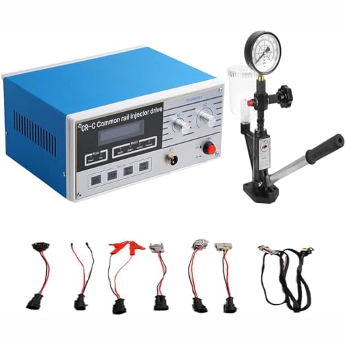 Diesel-Common-Rail-Injektor-Tester, CR-C Multifunktions-Common-Rail-Injektor-Tester mit S60H 8000 PSI für 6170 Diesel, Common-Rail-Drucktester-Reparaturwerkzeug von GYQSSD
