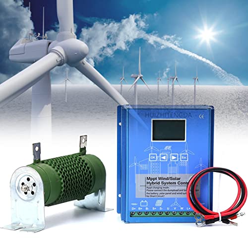 GYQSSD Wind Solar Hybrid Controller, 1000W/2000W/3000W/4000W Solar MPPT Solar Panels Generator Control System, MPPT Charge Boost Controller, Windturbinengenerator,2000W-48V von GYQSSD