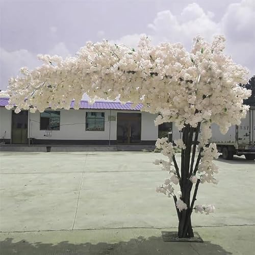 Künstlicher Kirschblütenbaum für drinnen und draußen, Party, Restaurant – handgefertigte künstliche Seidenblumen-Dekoration – realistische künstliche Blumen von Garden Plants,Extended-1.8x1.5m von GYQSSD