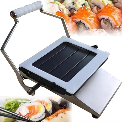 Sushi-Rollenherstellungsmaschine, manuelle quadratische Sushi-Form, Reisbällchen- und Algen-Reiswickelmaschine, Glatte Oberfläche und einheitliche Größe, für California Roll,35mm von GYQSSD