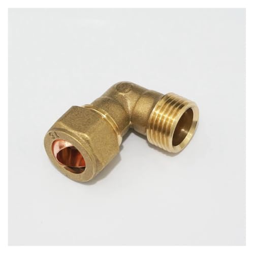 GYQYJPFZM 1/2" BSP Male Thread Elbow Brass Fit 15mm OD Tube Coupler Adapter Connector Compression Fitting GYQYJPFZM 1/2" BSP Male Thread Elbow Brass Fit 15mm OD Tube Coupler Adapter Connector Compression Fitting von GYQYJPFZM