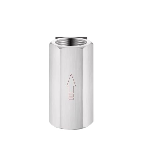 GYQYJPFZM 1/4" BSP Female-Female Thread 304 Stainless Steel Check Valve One Way Non-Return Valve von GYQYJPFZM