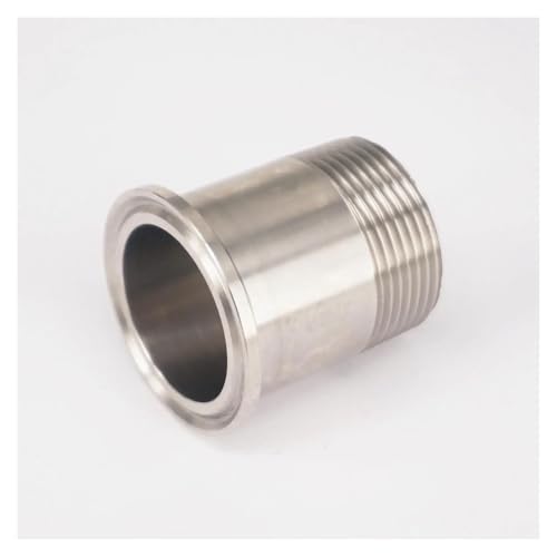 GYQYJPFZM 1-1/4" BSPT Male x 1.5" Tri Clamp 304 Stainless Steel Tri Clamp Fitting Connector SS304 von GYQYJPFZM