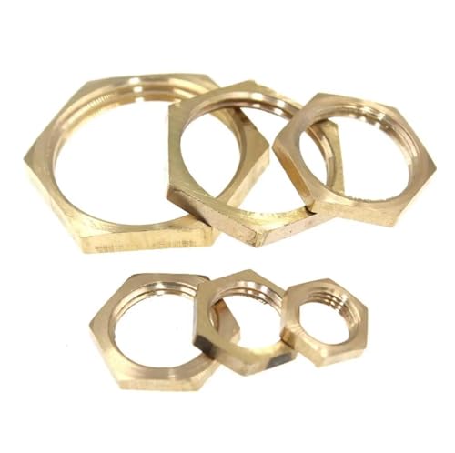 GYQYJPFZM 10pcs 3/4" BSPP Female Brass Hex Lock Nuts GYQYJPFZM 10pcs 3/4" BSPP Female Brass Hex Lock Nuts von GYQYJPFZM