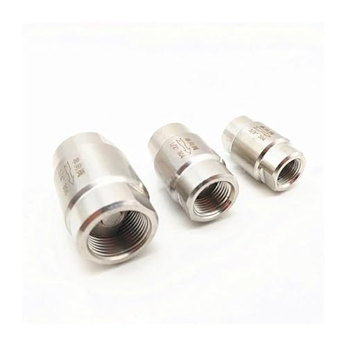 GYQYJPFZM 1PC 304 Stainless Steel High Pressure One Way Valve 1-1/4" 6.4Mpa Male Thread Check Valve von GYQYJPFZM