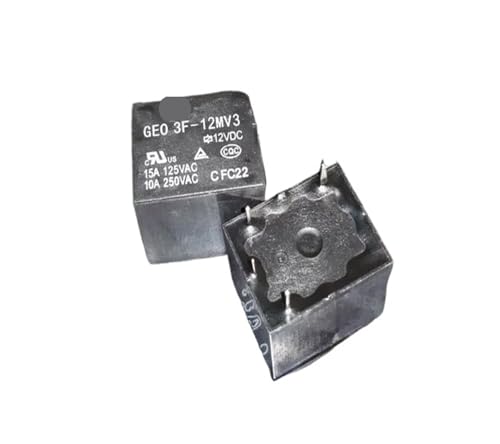 GYQYJPFZM 1pc GEO 3F-12MV3 12V15A Relay 4pins von GYQYJPFZM