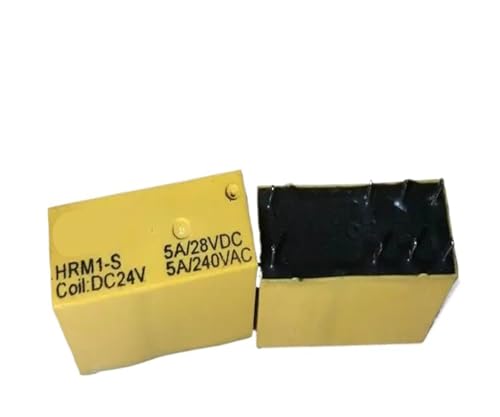 GYQYJPFZM 1pc HRM1-S DC24V (14F2C-5A) Relay 8pins von GYQYJPFZM