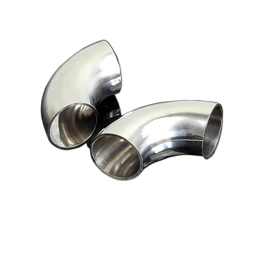 GYQYJPFZM 1pc OD38mm 1.5mm Pipe 304 Stainless Steel Weld 90 Degree Elbow Pipe Fitting Homebrew von GYQYJPFZM