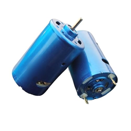 GYQYJPFZM 1pc Speed Blue Shell 550 DC Electronic Starter with Fan High Torque Ferromagnetic Model Car Ship Power Electronic Starter DIY Technology Making von GYQYJPFZM