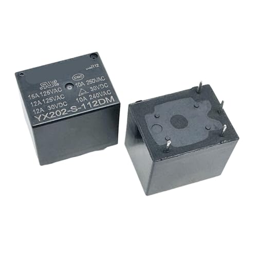 GYQYJPFZM 1pc YX202-S-112DM 12V Relay 4pins von GYQYJPFZM