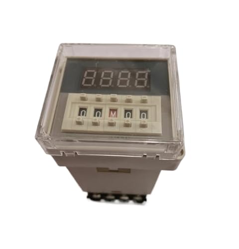 GYQYJPFZM 1pc time Relay DH48S DH48S-S 0.1S-99H AC220V delay timery 8P with Base GYQYJPFZM 1pc time Relay DH48S DH48S-S 0.1S-99H AC220V delay timery 8P with Base von GYQYJPFZM