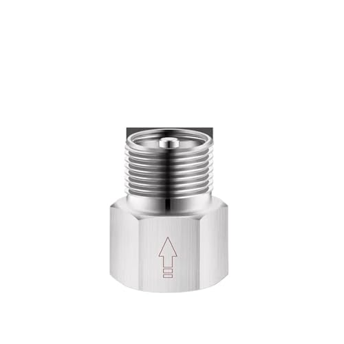 GYQYJPFZM 3/8" BSP Female-Male Thread 304 Stainless Steel Check Valve One Way Non-Return Valve von GYQYJPFZM