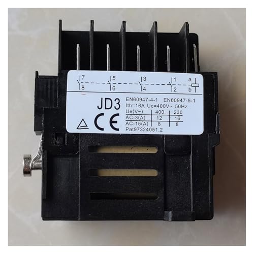 JD3 10Pins 400V 50Hz 12A Relay 4NO with Power Failure and Undervoltage Protection Function JD3 10Pins 400V 50Hz 12A Relay 4NO with Power Failure and Undervoltage Protection Function von GYQYJPFZM