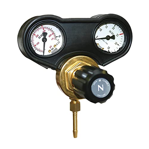 Druckminderer - 2 Manometer (30 l/min) - Frankreich von GYS