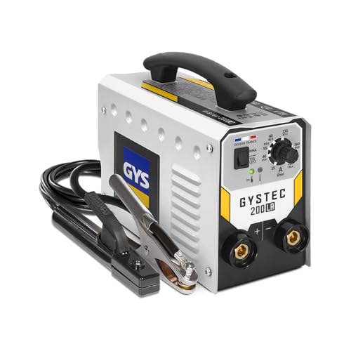 GYS, GYSTEC 200 LA, Schweißgerät mit überzogener Elektrode, 200 A, einphasig, 230 V (MMA), TIG DC Lift, Arc Force, Antiticking, Hot Start, mit Koffer, Elektrodenhalter, Massekabel GYS, GYSTEC 200 LA, Schweißgerät mit überzogener Elektrode, 200 A, einphasig, 230 V (MMA), TIG DC Lift, Arc Force, Antiticking, Hot Start, mit Koffer, Elektrodenhalter, Massekabel von GYS