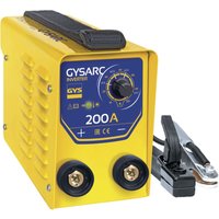 GYS INVERTER SCHWEISSPLATZ MIT ELEKTRODRAHT (MMA) 200 A - GYSARC 200 mit Zubehör - 079298 von GYS