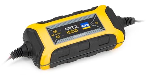 GYS Ladegerät Batterieladegeräte 12 V Artic 1500, Schwarz von GYS