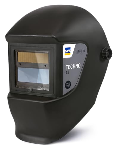 GYS Schweißhelm LCD Techno 11 True Color 064997 Schweißerschutzhelm Schwarz von GYS