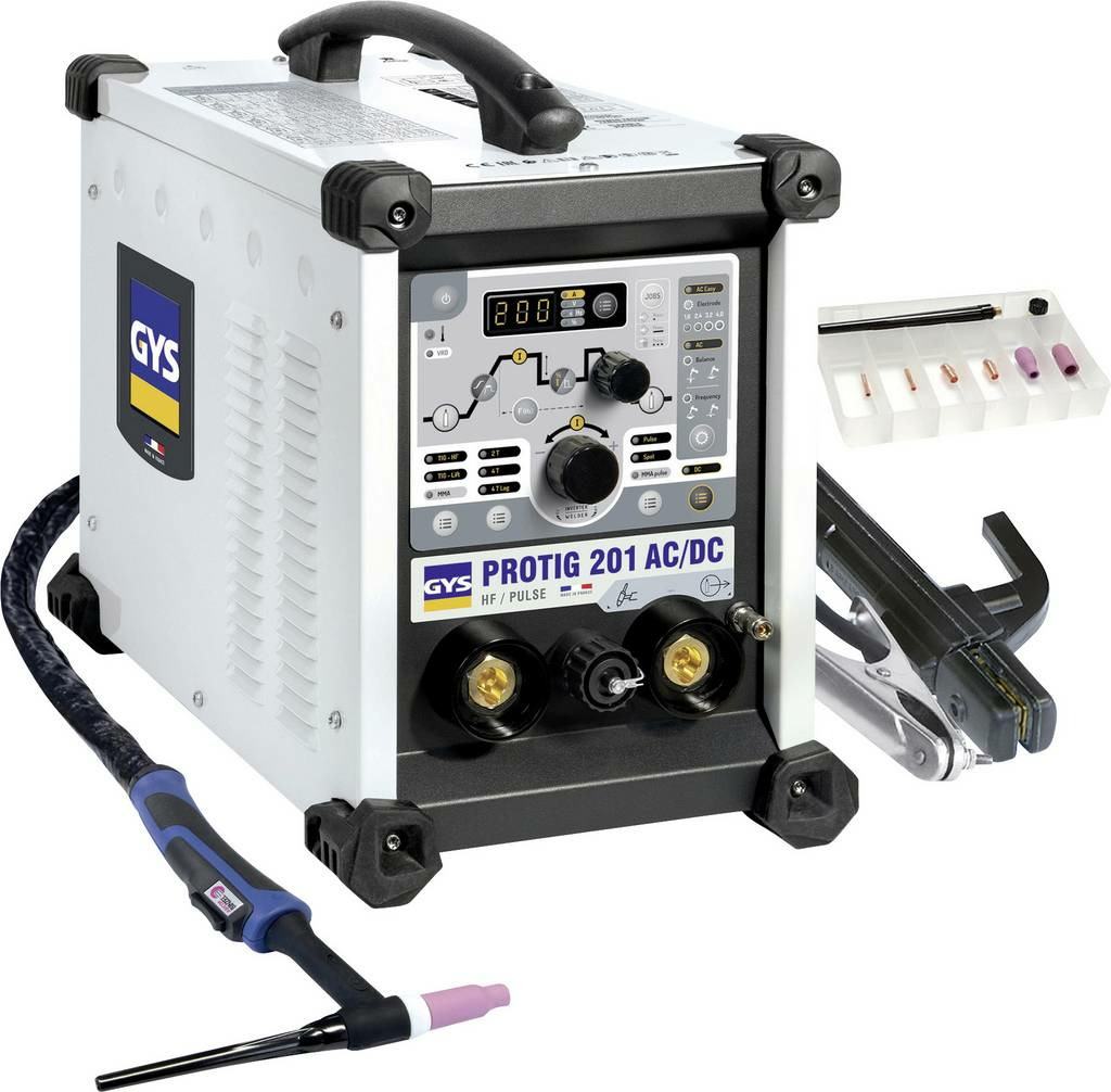 Gys Protig 201 Ac/Dc Hf Fv Wig Schweißgerät Inverter 10 160 A Siehe Text/Foto B-Ware Gys Protig 201 Ac/Dc Hf Fv Wig Schweißgerät Inverter 10 160 A Siehe Text/Foto B-Ware von GYS