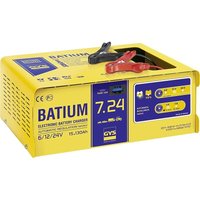[NEUWERTIG] Gys Batium 7.24 024502 Automatikladegerät 6 V, 12 V, 24 V 11 A 11 A B-Ware von GYS