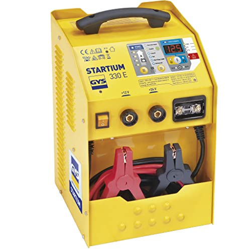 GYS Autobatterie Ladegerät Batterieladegerät für KFZ LKW Batterien Bis zu 20 375Ah 026469 von GYS
