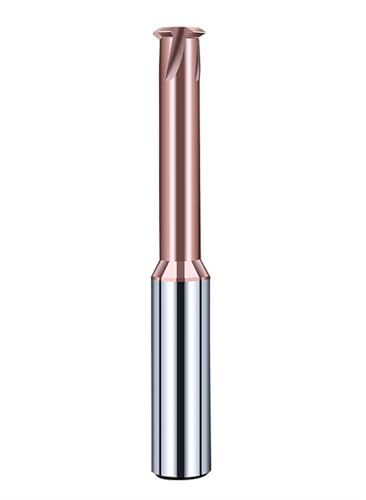 Wolframkarbid-Einzelzahn-Spiralfräser 3 Schneiden 4 Klingen CNC-Werkzeug Gewindefräser Fräser M3 M4 M5 M6 M8 M10(M5X0.8) von GYSABVC