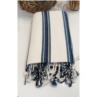 Handgewebtes Handtuch Ocean |Senden Sie Ein Geschenk | Für Mutter Freund Geburtstagsgeschenk Bff Valentinstag von GYSpecialCollection