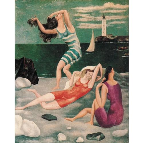 GYTRI CGFHJ Picasso Badender Poster Abstrakte Wandkunst Picasso Leinwand Gemälde Seaside DREI Mädchen Farbe Menschen Drucke für Home Decor Bild 50x70cm ungerahmt GYTRI CGFHJ Picasso Badender Poster Abstrakte Wandkunst Picasso Leinwand Gemälde Seaside DREI Mädchen Farbe Menschen Drucke für Home Decor Bild 50x70cm ungerahmt von GYTRI CGFHJ