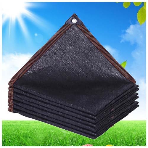 Sonnensegel 5x12 Meter Rechteckig Wasserdicht,Schattiernetz 50-65% UV Schutz für Terrasse, Atmungsaktiv Kühlend,für Gewächshaus Garten Balkon Pool und Terrasse von GYUEZX
