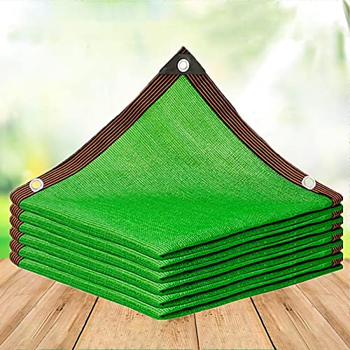 Sonnensegel Rechteckig,10x10m Schattiernetz Sonnenschutz Wetterschutz, 90-95% UV-Schutz,Schattiernetz für Gewächshaus Patio Garten Terrasse und Camping von GYUEZX