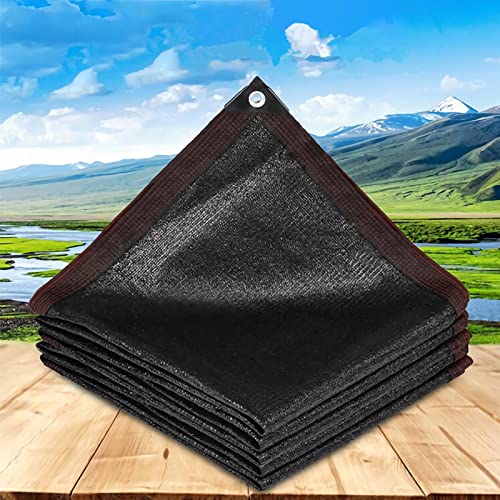 Sonnensegel Rechteckig,5x12m Schattiernetz Sonnenschutz Wetterschutz, 90-95% UV-Schutz,Schattiernetz für Gewächshaus Patio Garten Terrasse und Camping von GYUEZX