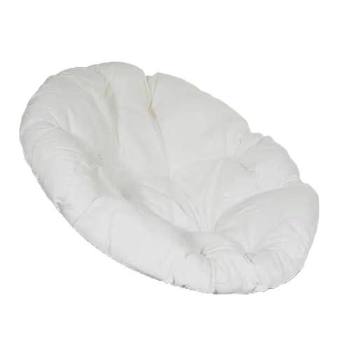 GYYFQH Papasansessel Kissen Schaukel-Hängesesselkissen, Eierstuhlkissen, Terrassensitzkissen, Schaukelstuhlpolster für Hängesessel Rundes Dicke Stuhlkissen(A,90×90cm) von GYYFQH