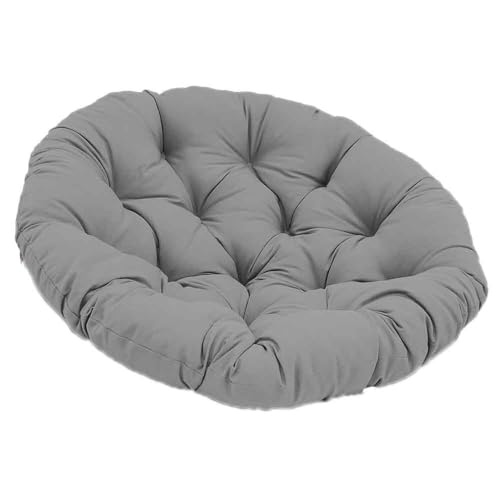 GYYFQH Papasansessel Kissen Schaukel-Hängesesselkissen, Eierstuhlkissen, Terrassensitzkissen, Schaukelstuhlpolster für Hängesessel Rundes Dicke Stuhlkissen(B,100×100cm) von GYYFQH