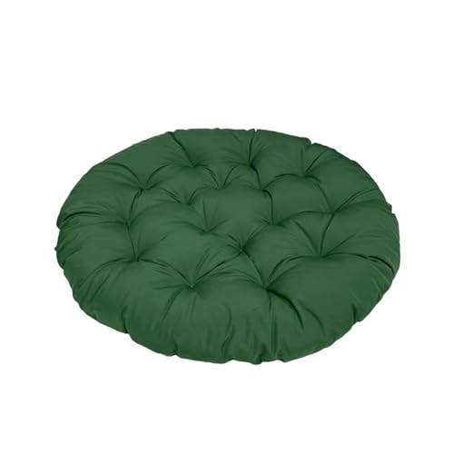 GYYFQH Papasansessel Kissen Schaukel-Hängesesselkissen, Eierstuhlkissen, Terrassensitzkissen, Schaukelstuhlpolster für Hängesessel Rundes Dicke Stuhlkissen(B,70×70cm) von GYYFQH