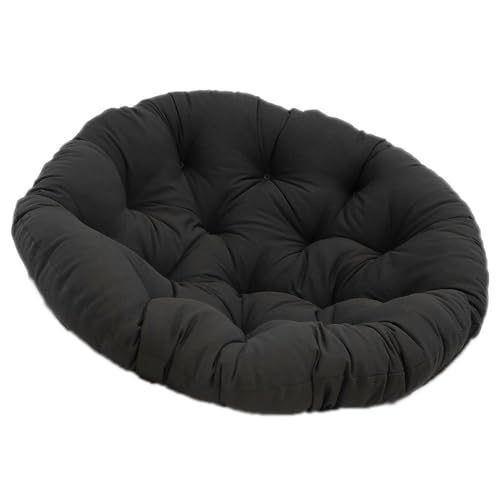 GYYFQH Papasansessel Kissen Schaukel-Hängesesselkissen, Eierstuhlkissen, Terrassensitzkissen, Schaukelstuhlpolster für Hängesessel Rundes Dicke Stuhlkissen(E,100×100cm) von GYYFQH