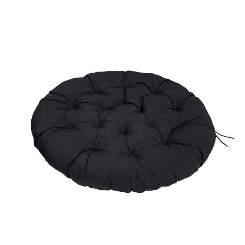 GYYFQH Papasansessel Kissen Schaukel-Hängesesselkissen, Eierstuhlkissen, Terrassensitzkissen, Schaukelstuhlpolster für Hängesessel Rundes Dicke Stuhlkissen(E,60×60cm) von GYYFQH