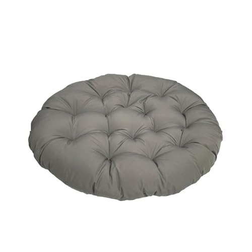 GYYFQH Papasansessel Kissen Schaukel-Hängesesselkissen, Eierstuhlkissen, Terrassensitzkissen, Schaukelstuhlpolster für Hängesessel Rundes Dicke Stuhlkissen(E,80×80cm) von GYYFQH