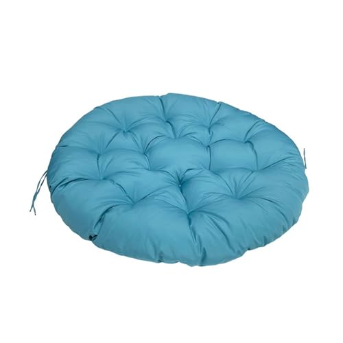 GYYFQH Papasansessel Kissen Schaukel-Hängesesselkissen, Eierstuhlkissen, Terrassensitzkissen, Schaukelstuhlpolster für Hängesessel Rundes Dicke Stuhlkissen(H,90×90cm) von GYYFQH