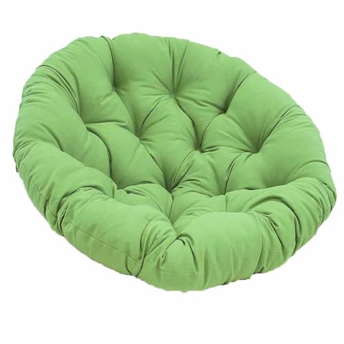 GYYFQH Papasansessel Kissen Schaukel-Hängesesselkissen, Eierstuhlkissen, Terrassensitzkissen, Schaukelstuhlpolster für Hängesessel Rundes Dicke Stuhlkissen(I,90×90cm) von GYYFQH