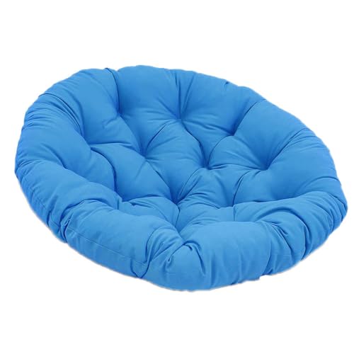 GYYFQH Papasansessel Kissen Schaukel-Hängesesselkissen, Eierstuhlkissen, Terrassensitzkissen, Schaukelstuhlpolster für Hängesessel Rundes Dicke Stuhlkissen(K,70×70cm) von GYYFQH