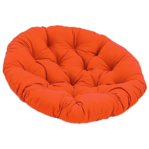 GYYFQH Papasansessel Kissen Schaukel-Hängesesselkissen, Eierstuhlkissen, Terrassensitzkissen, Schaukelstuhlpolster für Hängesessel Rundes Dicke Stuhlkissen(N,100×100cm) von GYYFQH