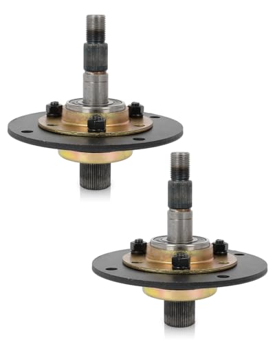 Rasenmäherspindel für 917-0906 917-0906A 717-0906A 717-0906 753-05319 285-110 kompatibel mit MTD 600 und 805 Series 81,3 cm und 106,7 cm Deck G und 96,7 cm 0,5 cm Deck F (2er-Pack) von GYZJ