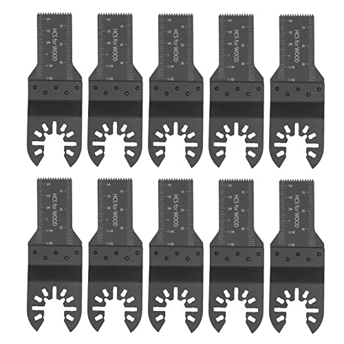 10 teiliges Oszillierendes Sägeblatt , 20 Mm , Schnellspanner , Multitool Zubehör , Multitool Sägeblatt für Holz , Kunststoff 10 teiliges Oszillierendes Sägeblatt , 20 Mm , Schnellspanner , Multitool Zubehör , Multitool Sägeblatt für Holz , Kunststoff von GYZOUKA