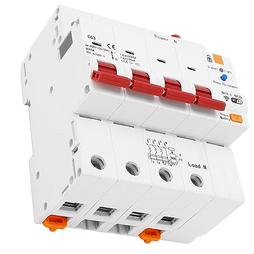 4P Leistungs Schalter WiFi Fernbedienung AC400V 63A für Ewelink APP-Steuerung mit Intelligenter Partition Struktur von GYZOUKA
