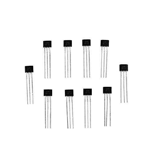 GYZOUKA 10pcs A3144E Hall -Effekt -Sensorschalter auf 92UA 3Pin für Automobilelektronik von GYZOUKA