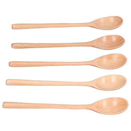 GYZOUKA 5pcs 9,1in Long Griff Reislöffel Holzmischlöffel Nicht -Stick Zum Rühren, Mischen, Kochen 79g GYZOUKA 5pcs 9,1in Long Griff Reislöffel Holzmischlöffel Nicht -Stick Zum Rühren, Mischen, Kochen 79g von GYZOUKA