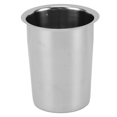 GYZOUKA Edelstahl -Utensilhalter 3.4x5,4 -Zoll -Küchenutensilienhalter Mehrzweck Metallgeschirr für Arbeitsplatte (Ohne Löcher) von GYZOUKA