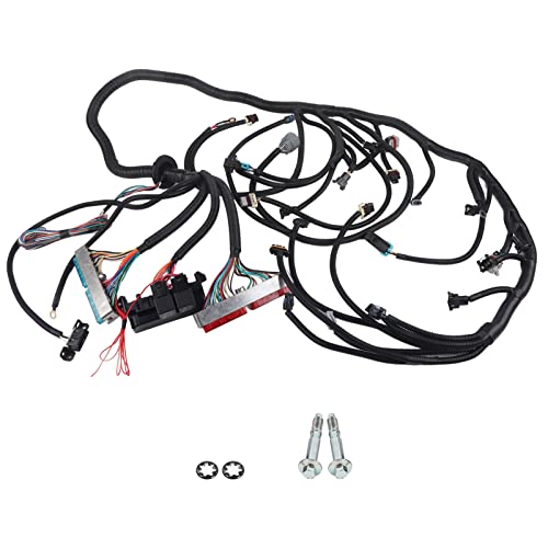 GYZOUKA Eigenständiger Kabelbaummotor Elektrisches Geschirr für Wirbel 4.8 5,3 6.0 LS1-Motoren 97-06 Fit ältere Muscle Cars Street Stabe von GYZOUKA