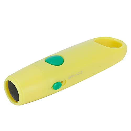 GYZOUKA Einstellbare Elektronische Pfeife für Sporttraining und Haustierbefehle, Clear Sound Whistle with Lanyard (Gelb) von GYZOUKA